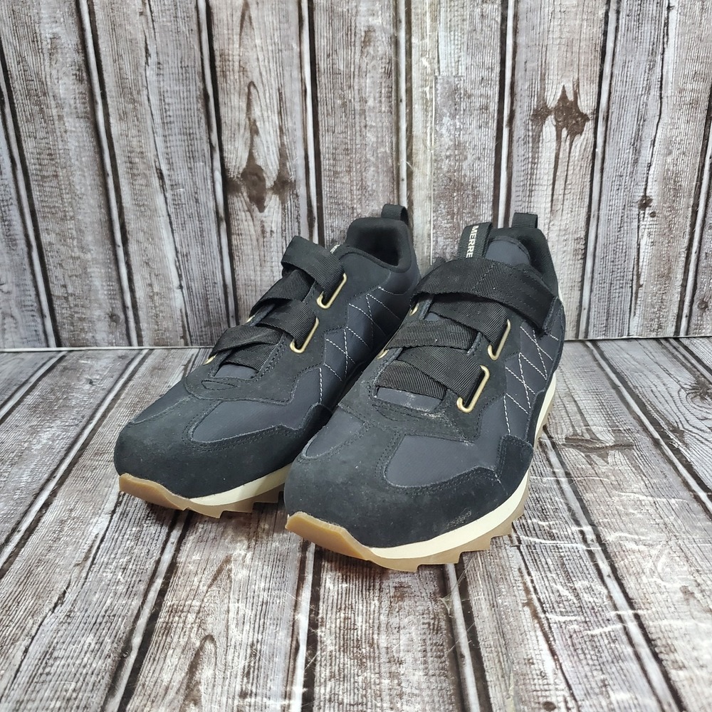 Merrell Women's Alpine Cross Black Low Top Casual Athletic Sneakers Size 8.5